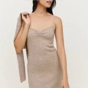 Reformation Isola Cashmere dress